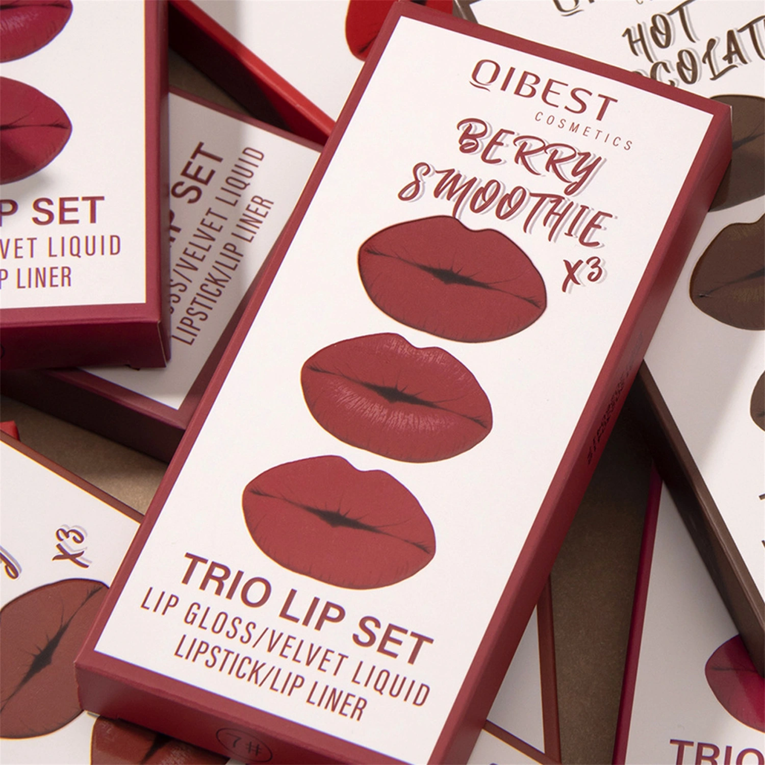 Women Matte Lipstick Set, Waterproof Long Lasting Lip Gloss Kit
