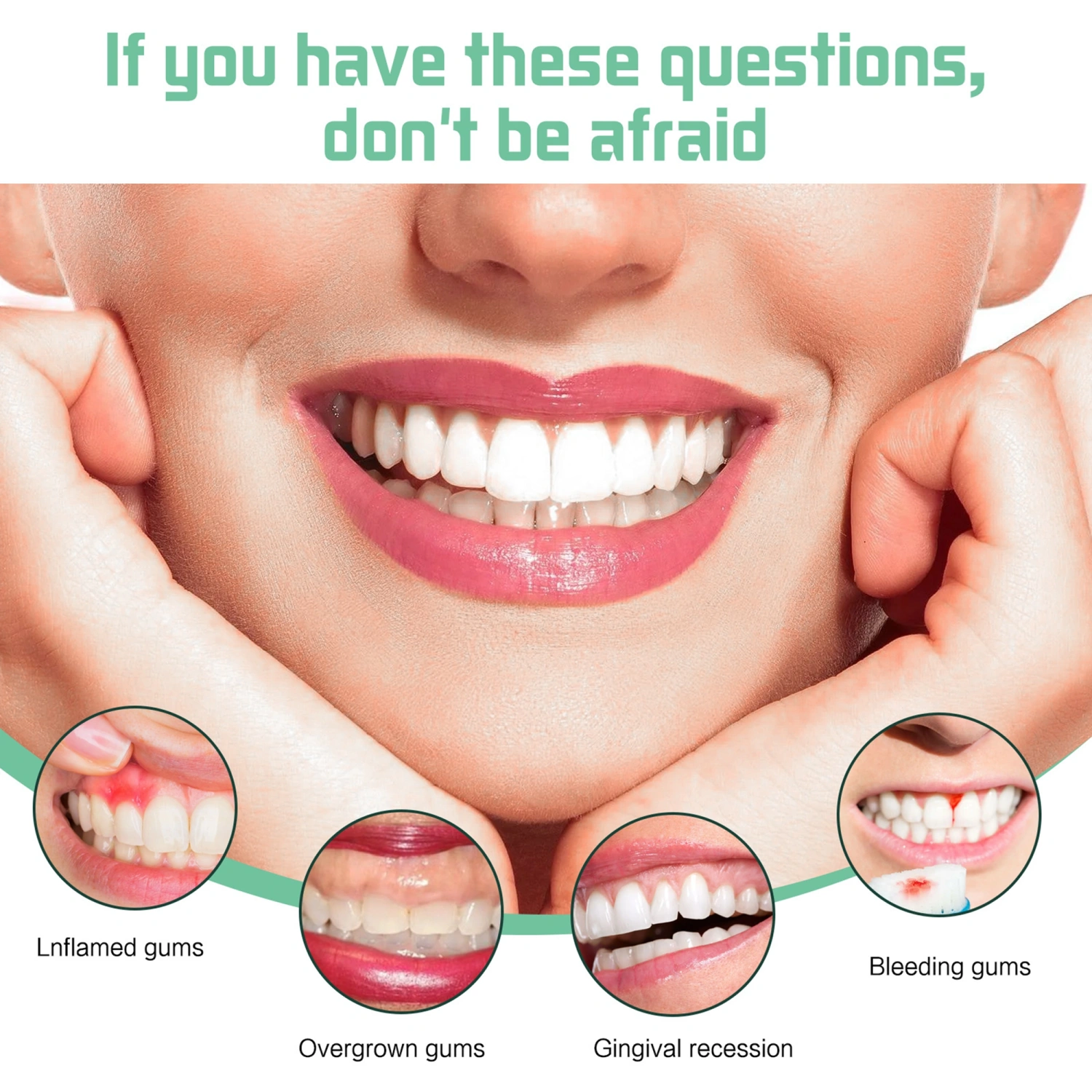 Gum Treatment, Natural Regrowth Inflammation Pain Relief Drops