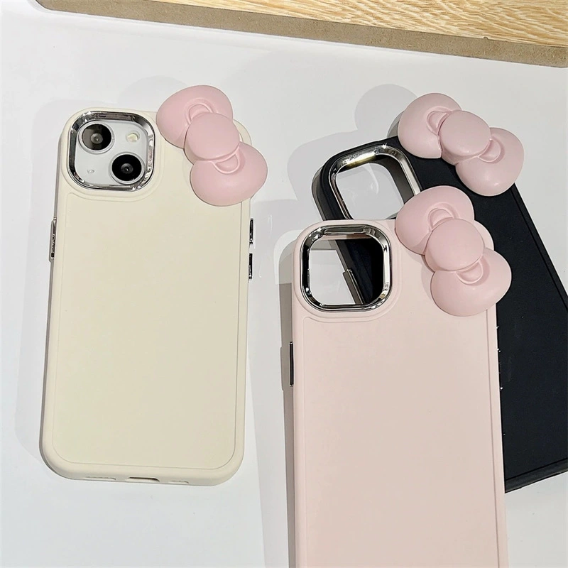 3D Cute Bow Phone Protective Case