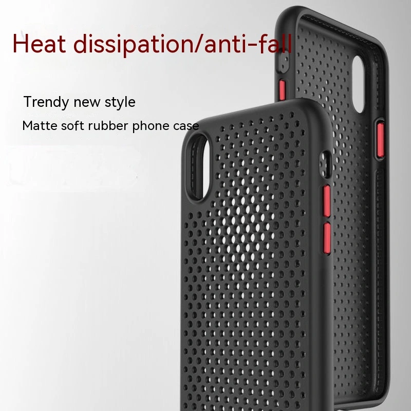 Breathable Heat Dissipation Anti-drop Mesh Phone Case