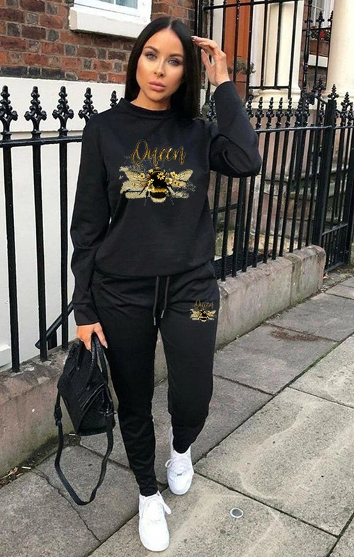Autumn And Winter Printing Leisure Sports Suit
