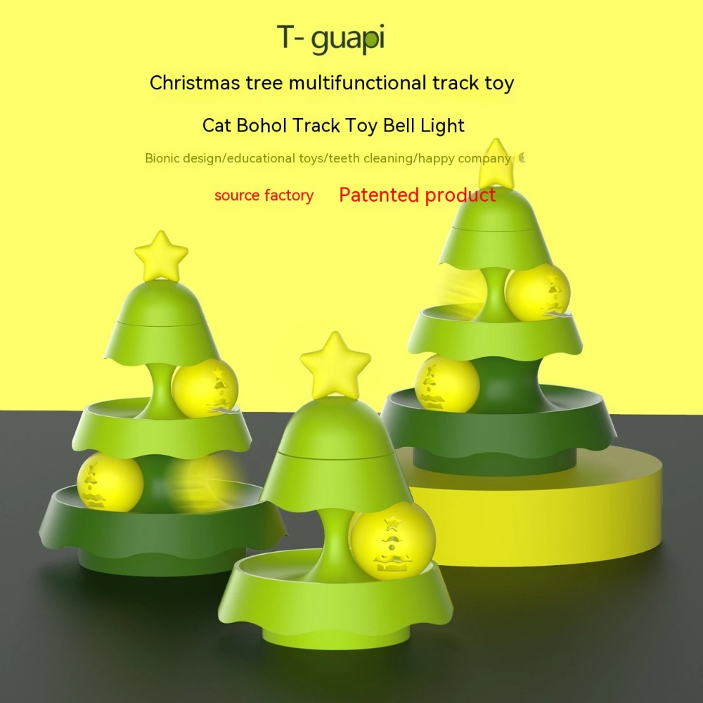 New Christmas Tree Mini Three-layer Track