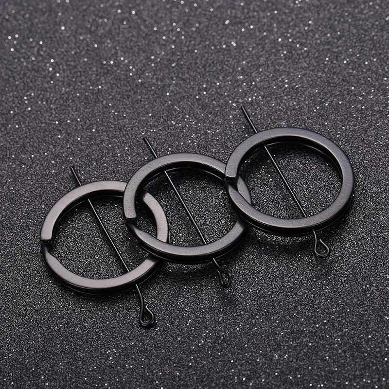 Flat Electrophoresis Black Key Ring Pendant Accessories