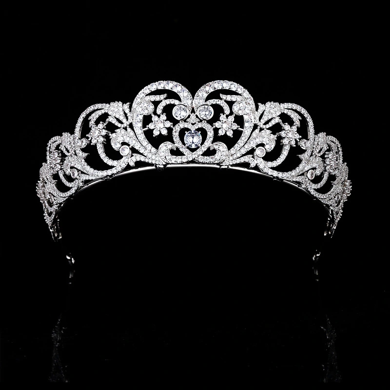 European And American Royal Crown Princess Diana Wedding Crown