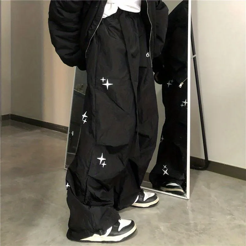 Y2g Harajuku American Retro Straight Wide-leg Pants
