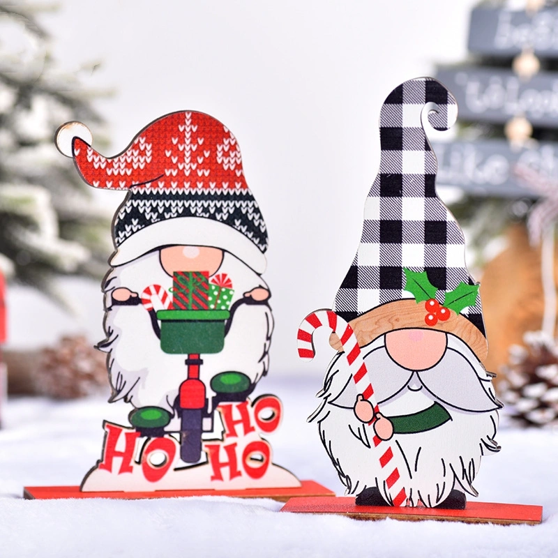 Christmas Decorations Painted Wooden Decoration