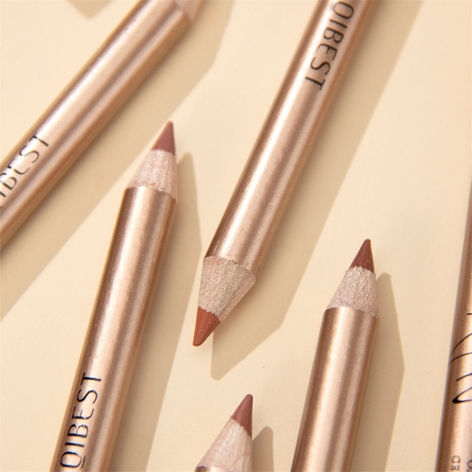 Matte Lip Liner Set 12 Assorted Colors Long Lasting Lip Liner Pencil