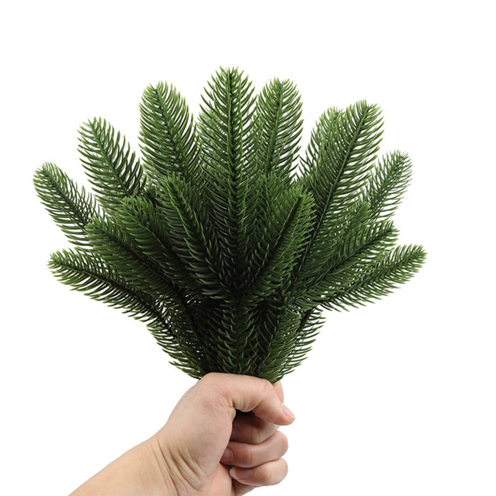 Artificial Pine Branches Plants Fake Pine Needles DIY Accessories