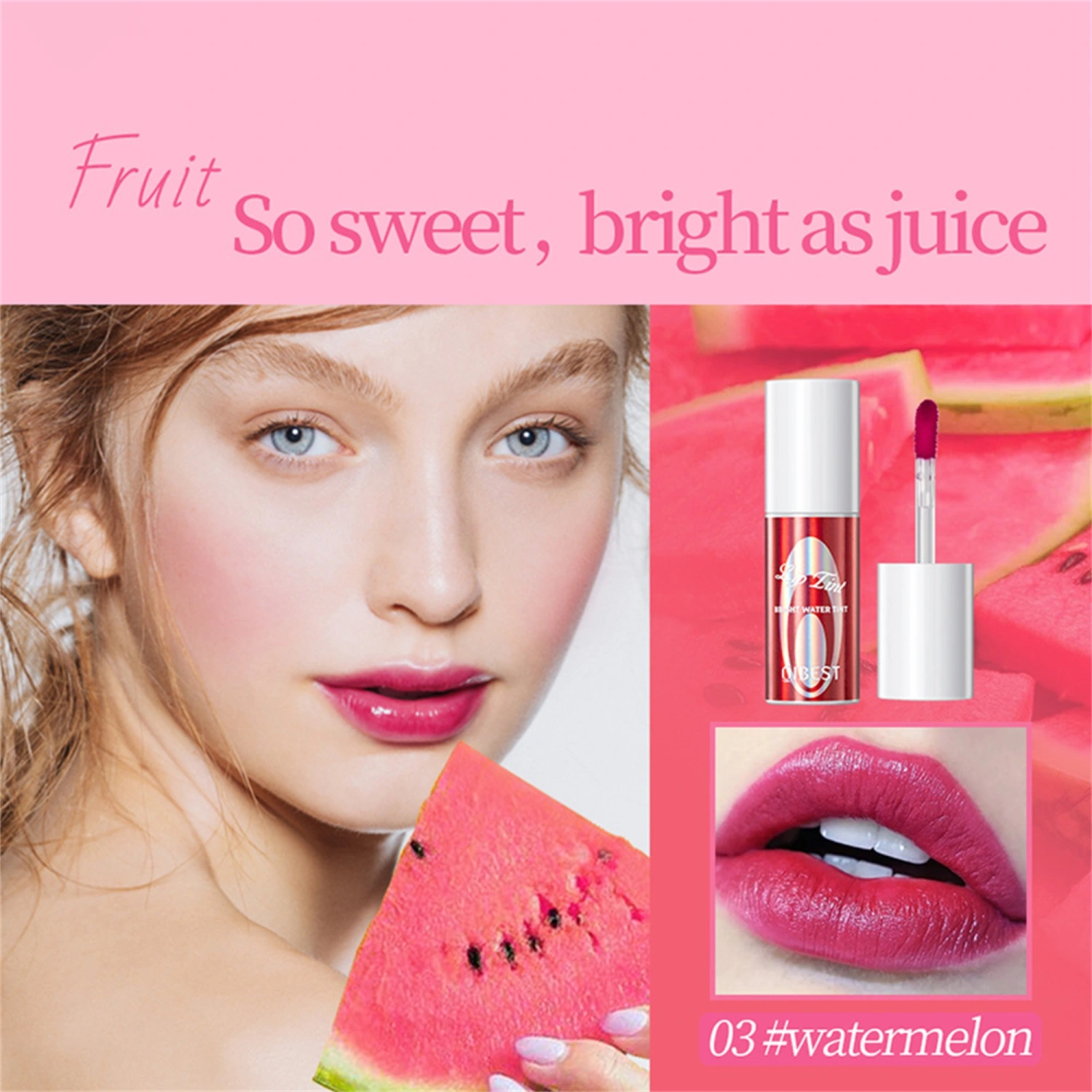 Long Lasting Lip Gloss Moisturizing Glasting Water Liquid Lipstick 