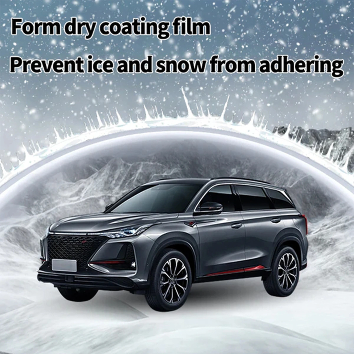 Fast And Convenient Hydrophobic Nano Coating Car Snow Brush