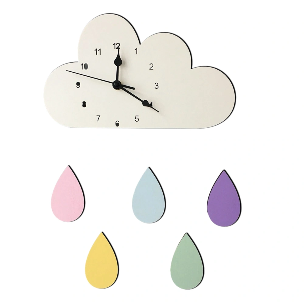 Art Decor Wall Clock Non-Ticking Hanging Clock Decorative Wall Clock