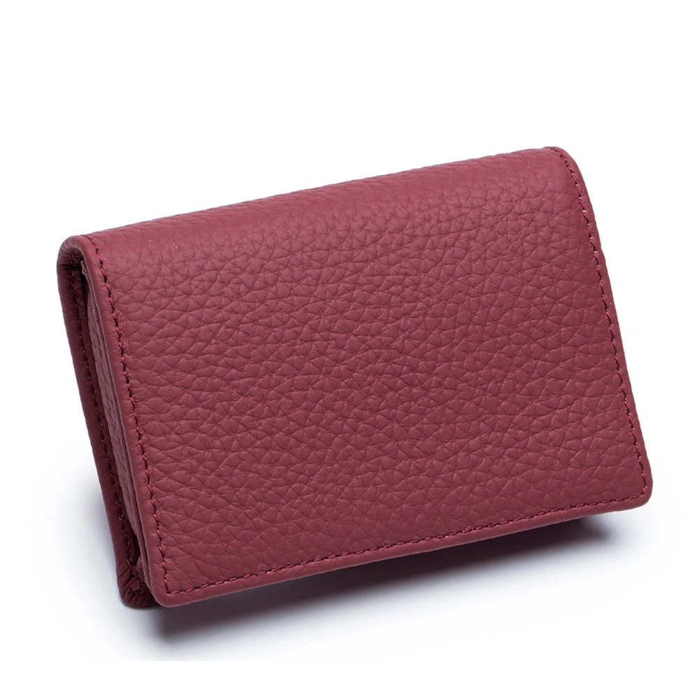 Credit Card Holder Leather Card Case Wallet Business Card Organizer 