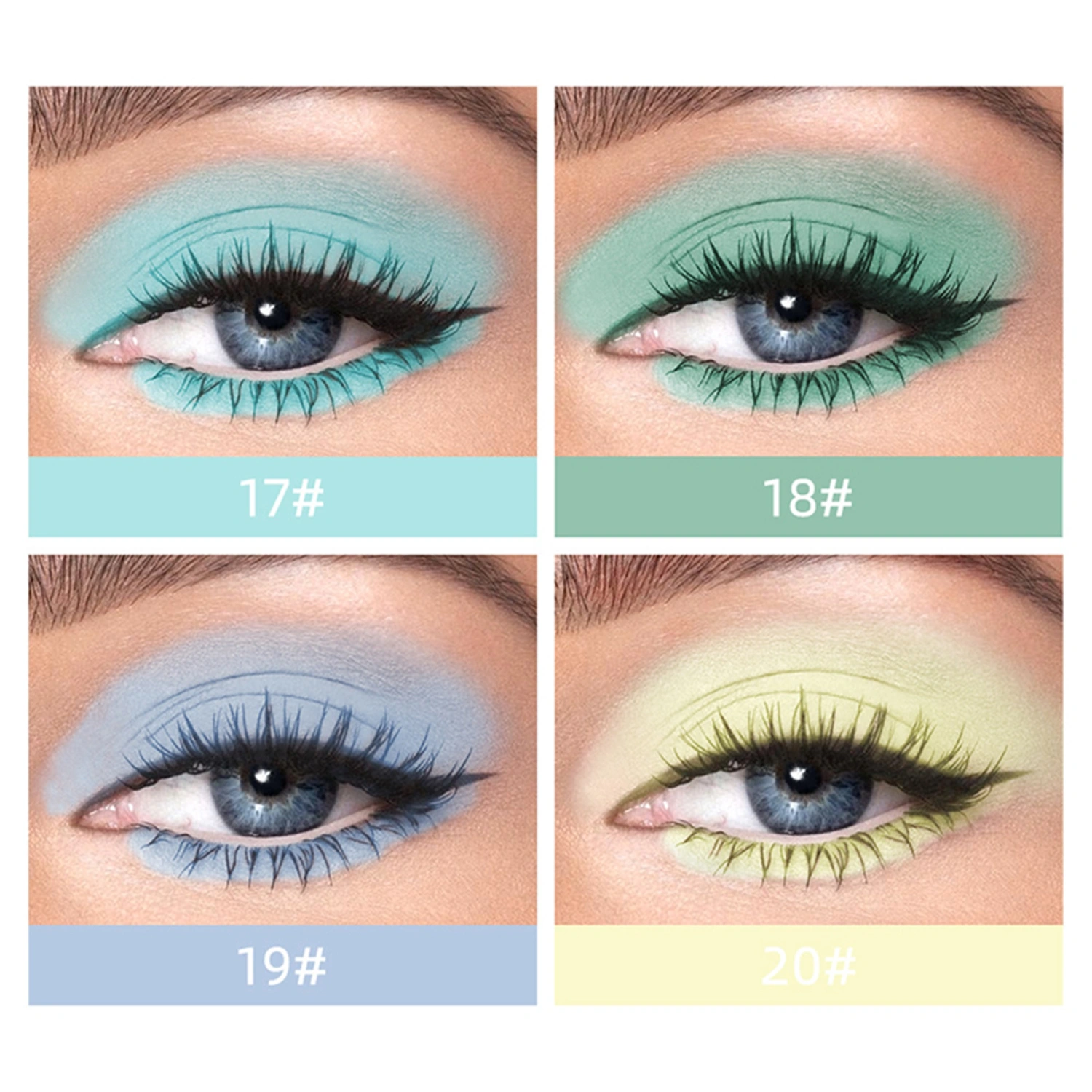 Liquid Eyeshadow Set 8 Colors Natural Matte Liquid Eyeshadow 