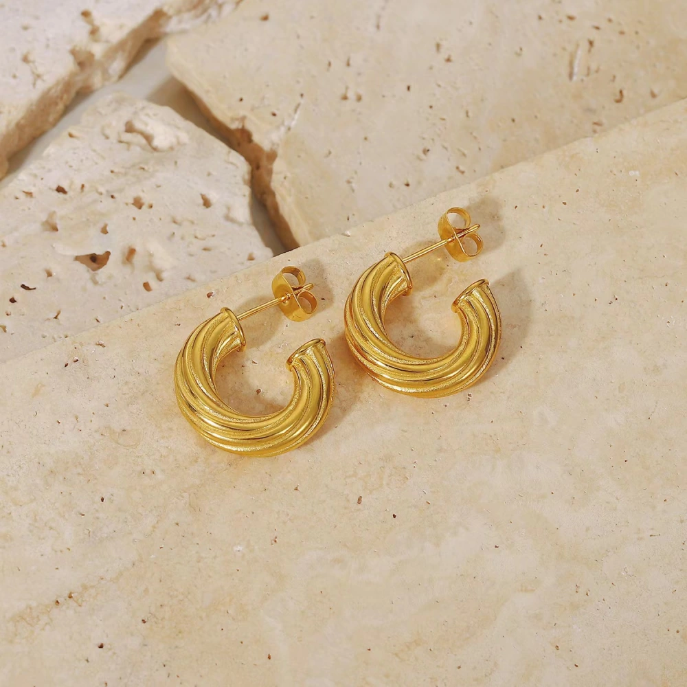 New Style Exaggerated Circle Earrings Women