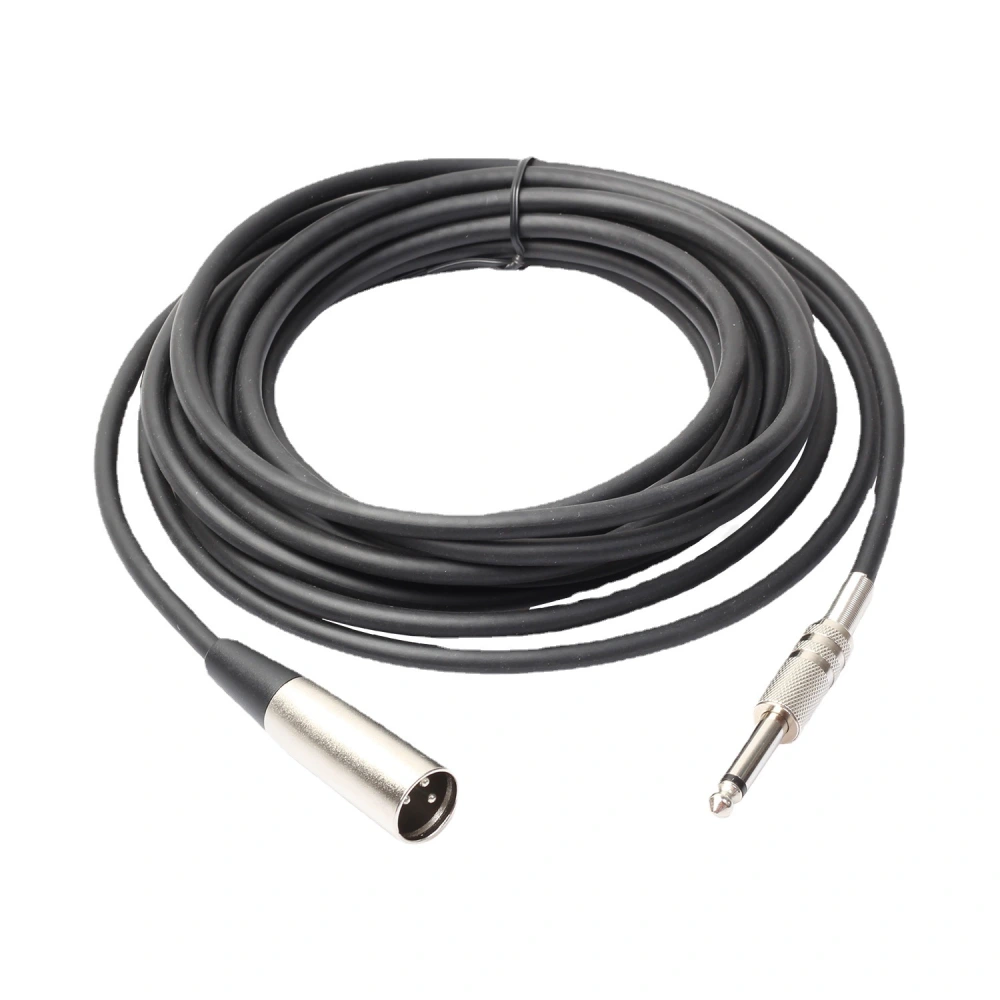 Zinc Alloy Black To Male Audio Mixer Microphone Microphone Audio Cable