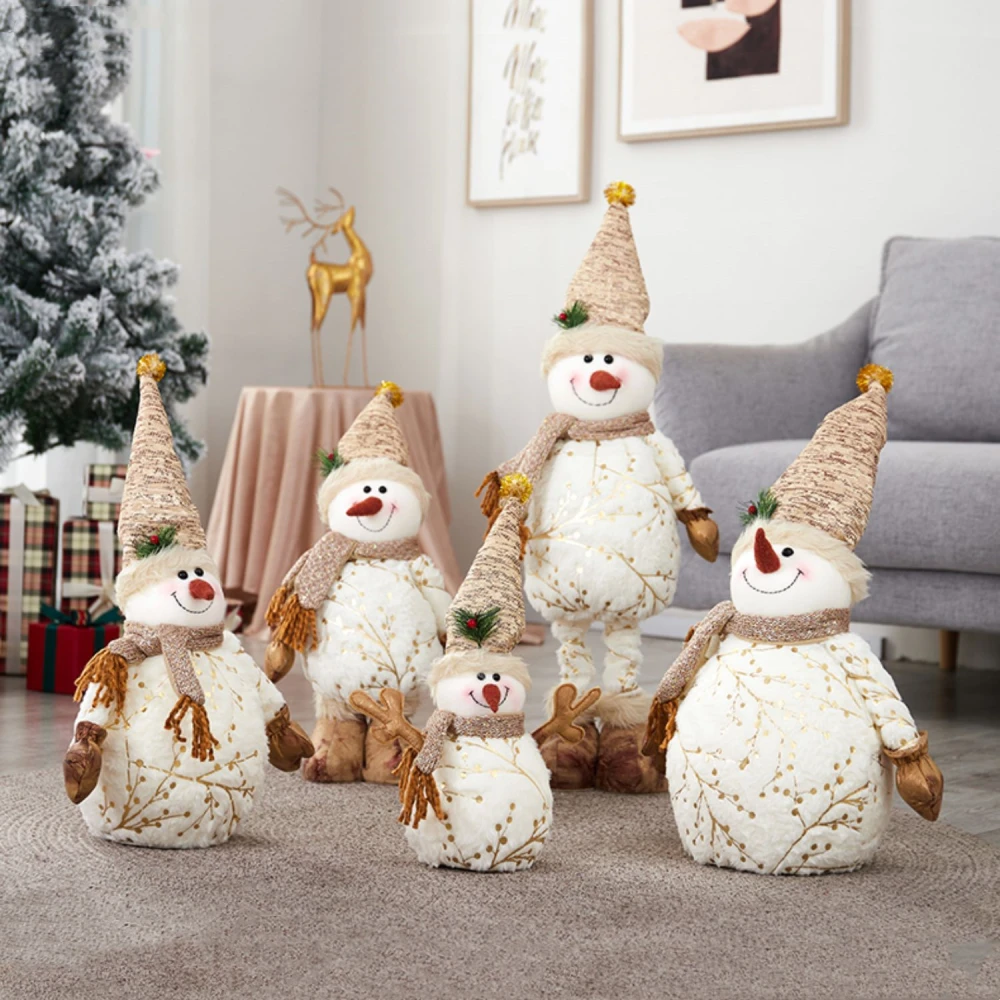 Christmas Decoration Old Man Snowman Alpaca