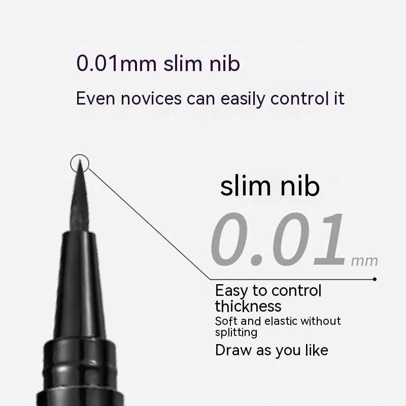 Waterproof Liquid Eyeliner Hard Head Quick-drying Sweat-resistant Not Smudge