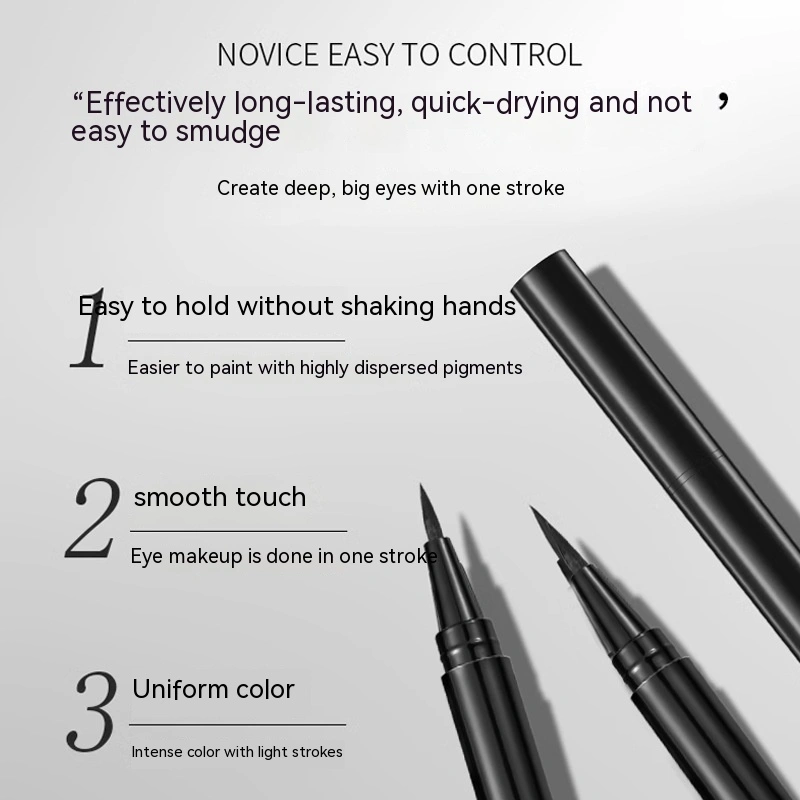 Waterproof Liquid Eyeliner Hard Head Quick-drying Sweat-resistant Not Smudge
