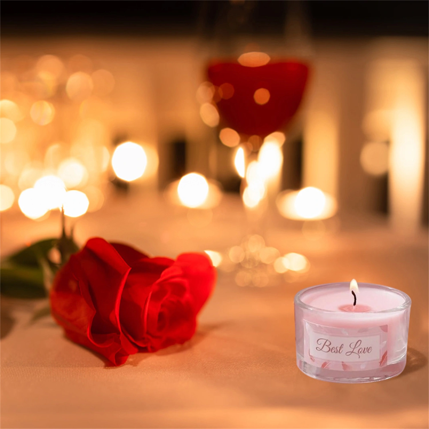 Scented Candles Set, Romantic Soy Wax Aromatherapy Candle Gift