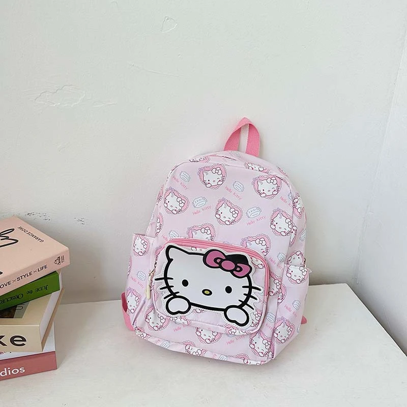 Kids Toddler Girls Backpack Cartoon Print Lightweight Schoolbag