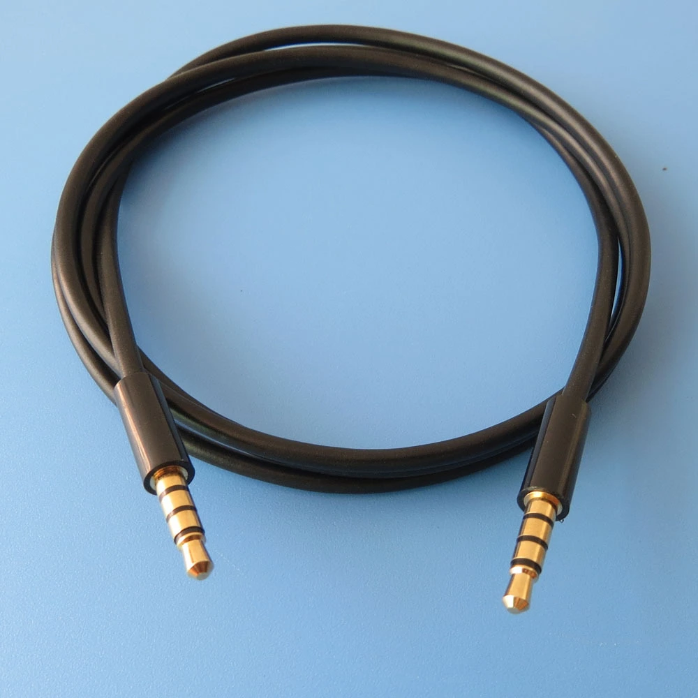 Public-to-public 4-section Universal Car Audio Cable