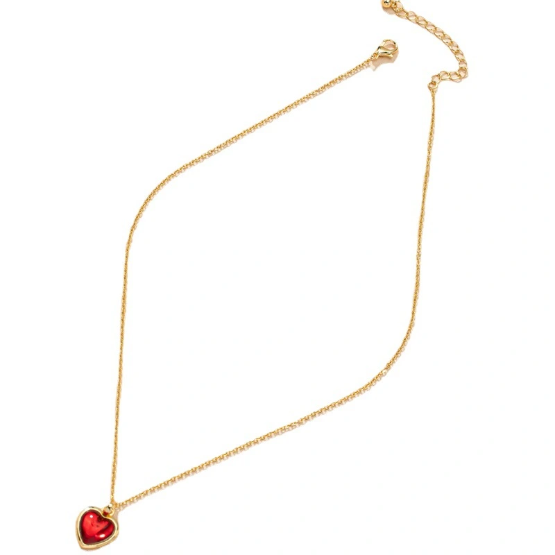 Women's Vintage Elegant Heart Pendant Necklace