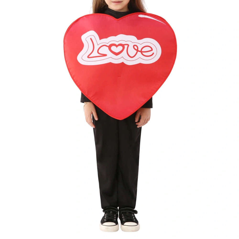 Heart Costume for Boy and Girls, Valentine's Day Cosplay Costume