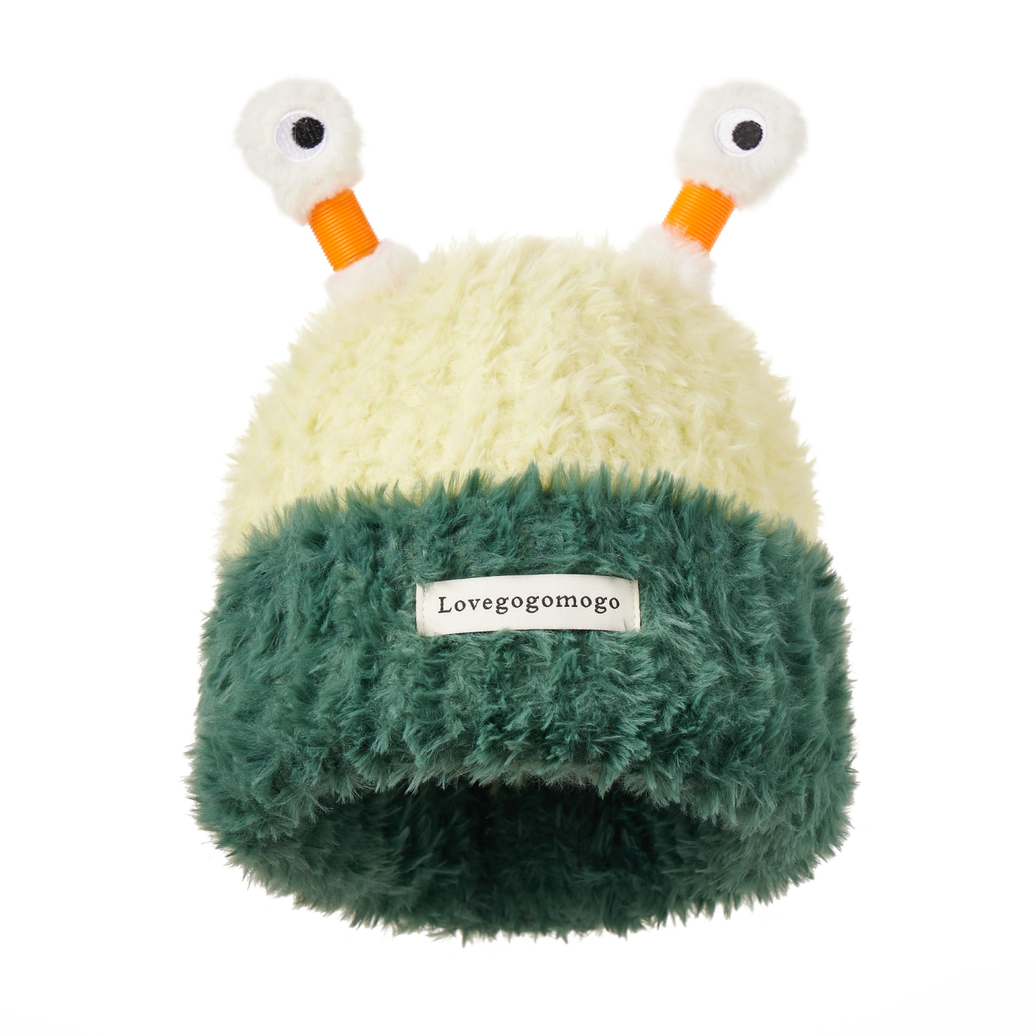Light Up Fuzzy Hats with Tentacles for Adult Big Eyes LED Beanie
