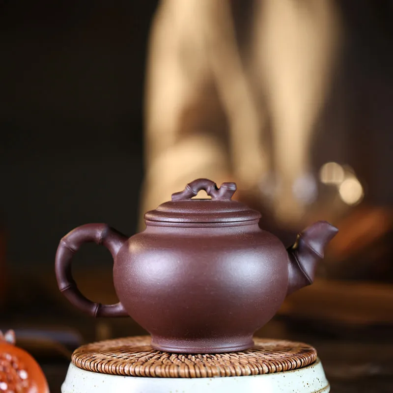 Household Pure Handmade Purple Clay Teapot