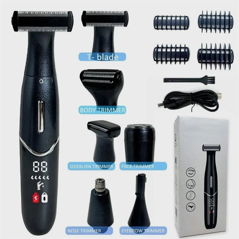 Cross-border Charging Multifunctional Electric Eyebrow Trimmer Private Parts Hair Removal Device