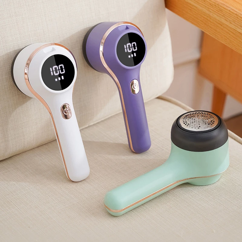 Rechargeable Digital Display Fur Ball Trimmer