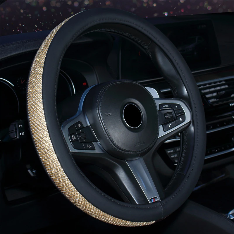 Women's Fashion Non-slip Car Steering Wheel Cover