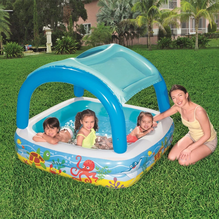 Sunshade Family Paddling Pool Inflatable Swimming Pool Children