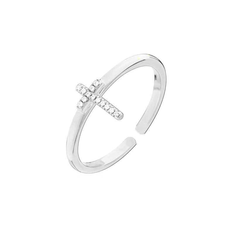 Women's Fashion Cross Adjustable Ring