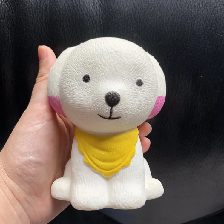 Slow Rebound Scarf Dog Cute Animal Toy