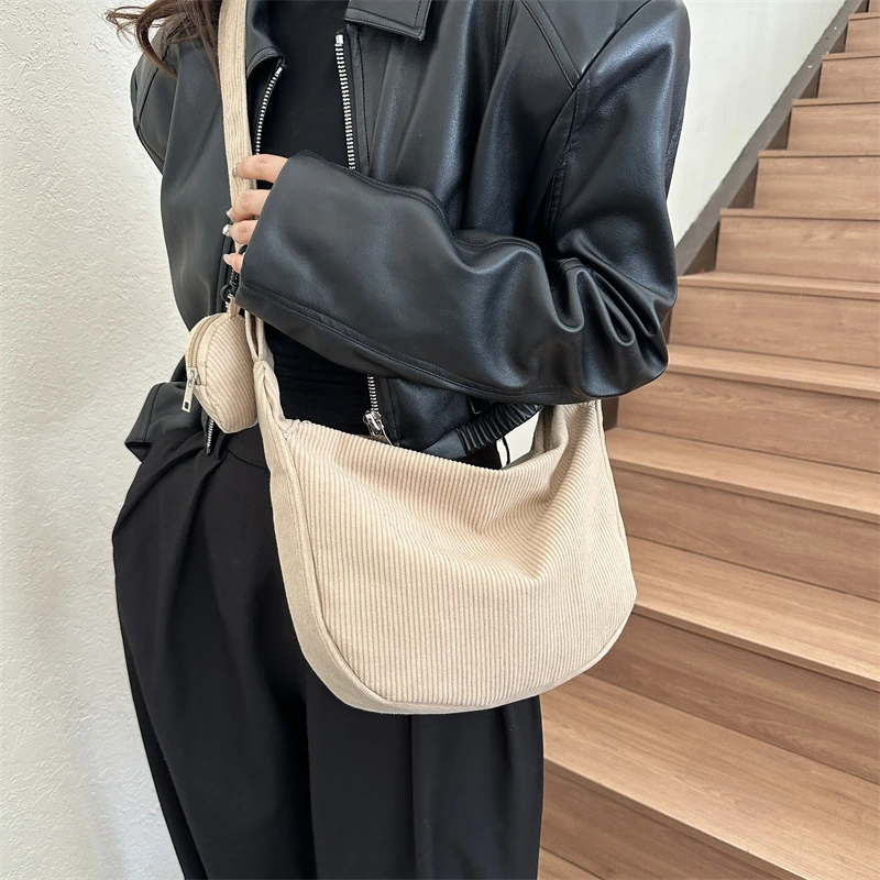 Korean Style Simple Shoulder Messenger Bag For Women