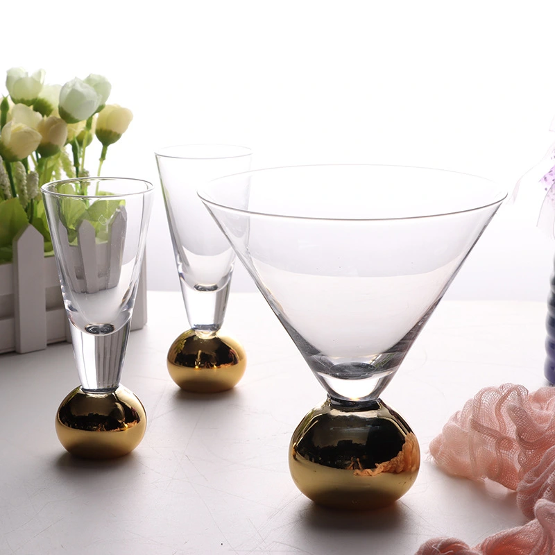 Goblet Matini Ball Base Glass Household