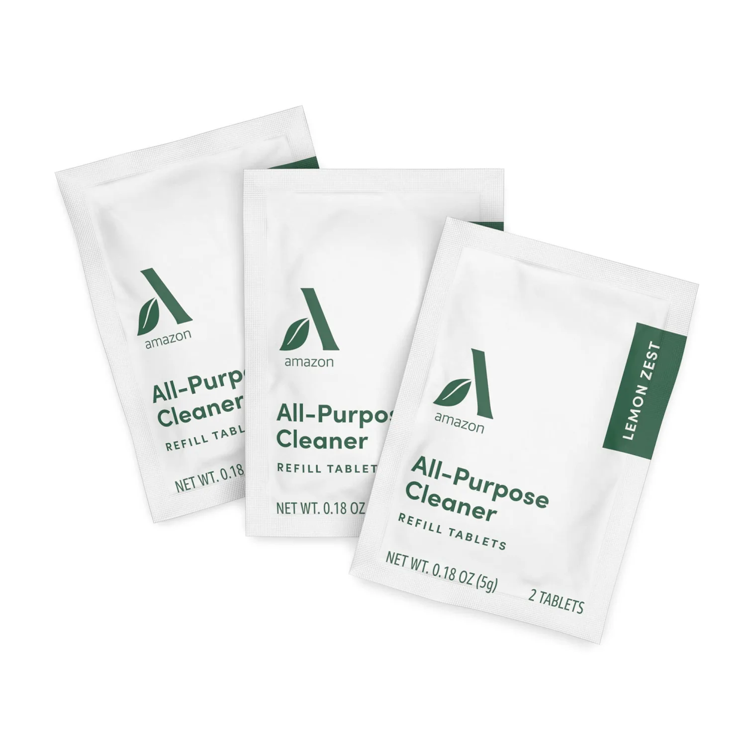 Amazon Aware All-Purpose Cleaner Refill Tablets, Lemon Zest Scent, 3 Count