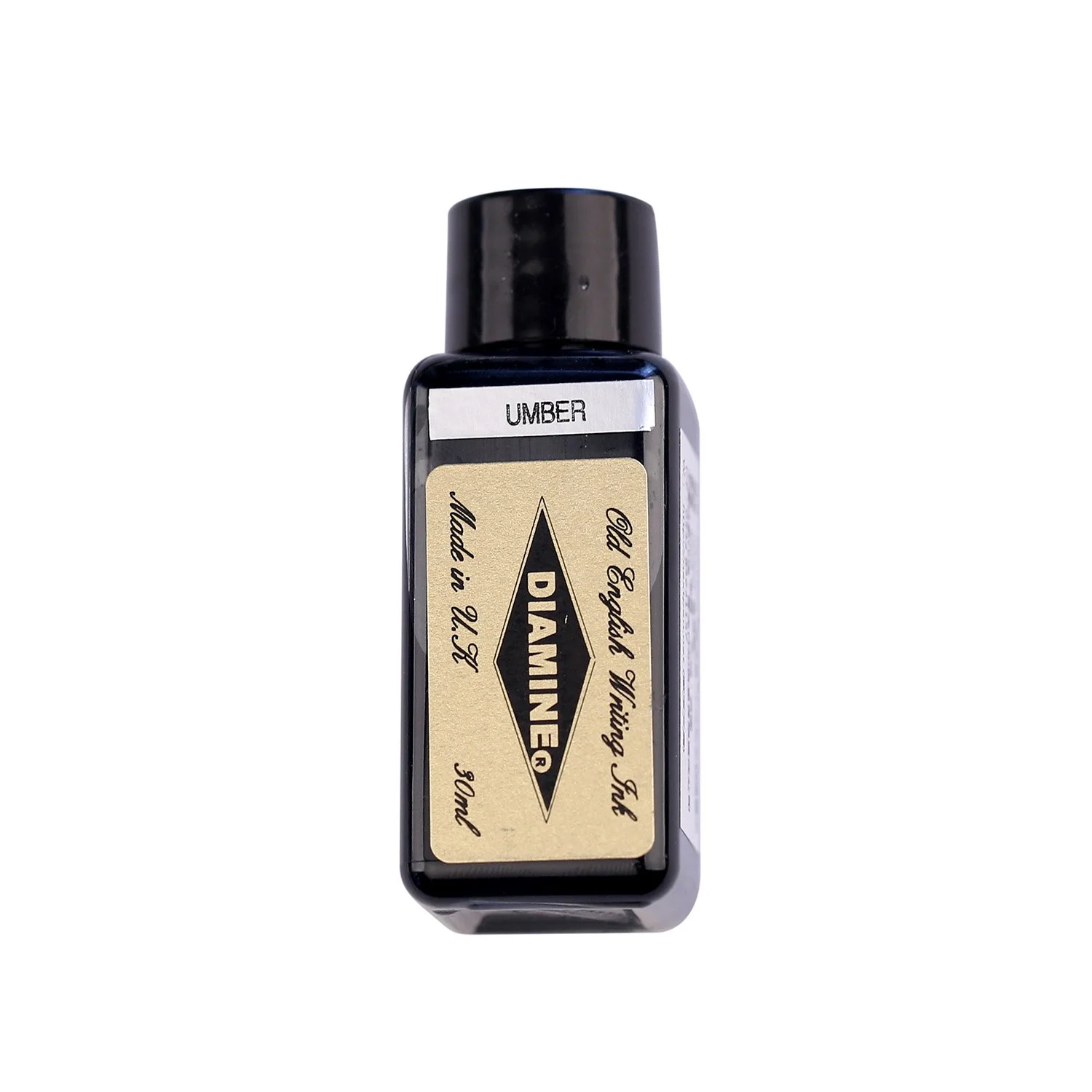 Diamine Fountain Pen Bottled Ink, 30ml - Umber (Green)