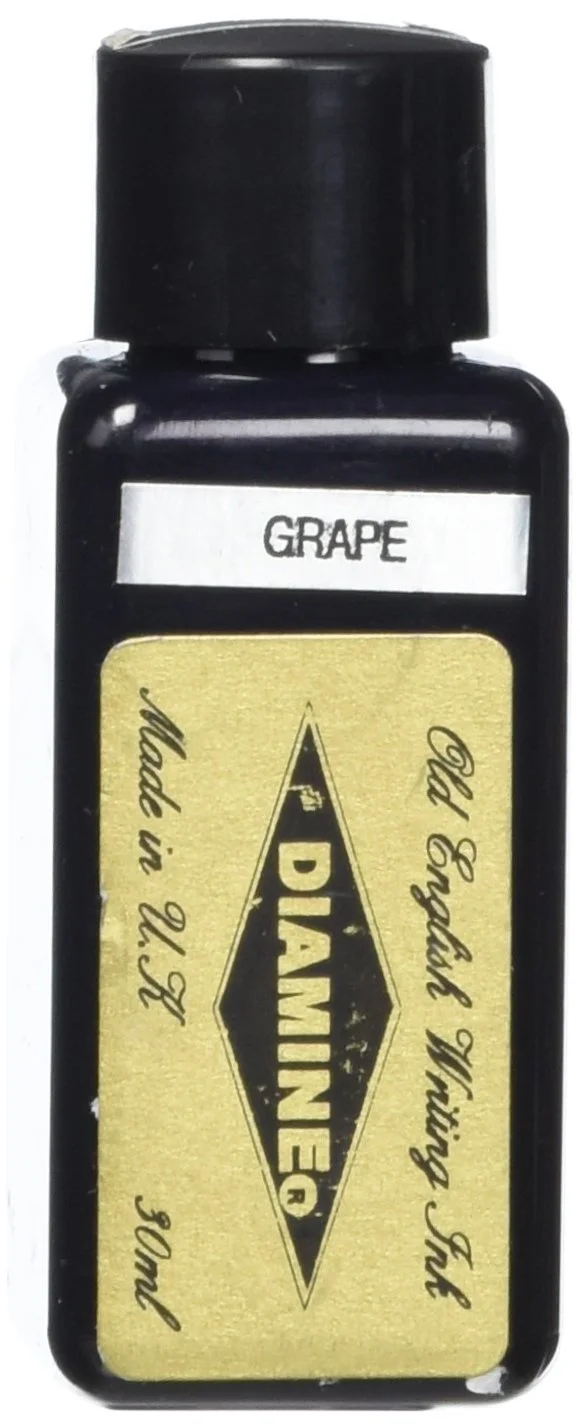 Diamine Fountain Pen Bottled Ink, 30ml - Grape