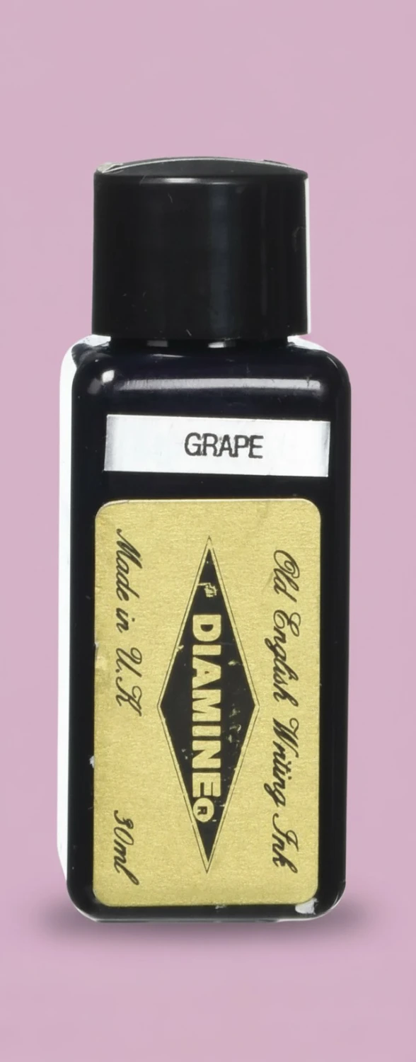 Diamine Fountain Pen Bottled Ink, 30ml - Grape