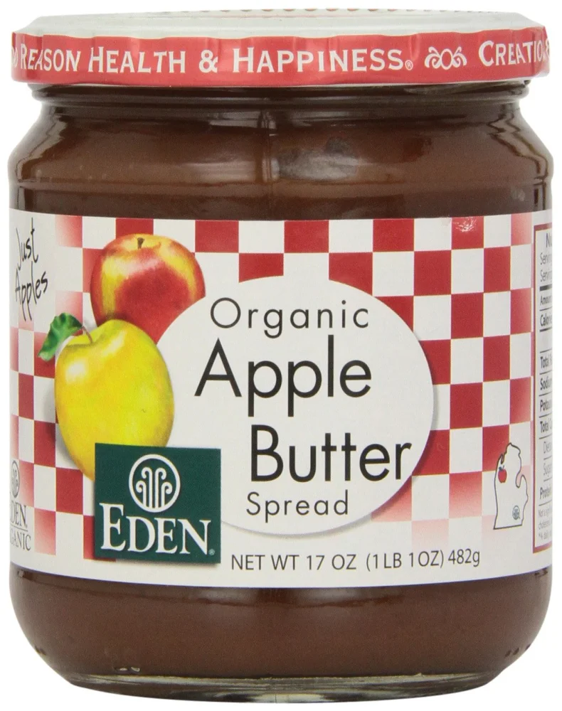 Eden Foods Apple Butter, Og, 17 Ounce (Pack of 3)