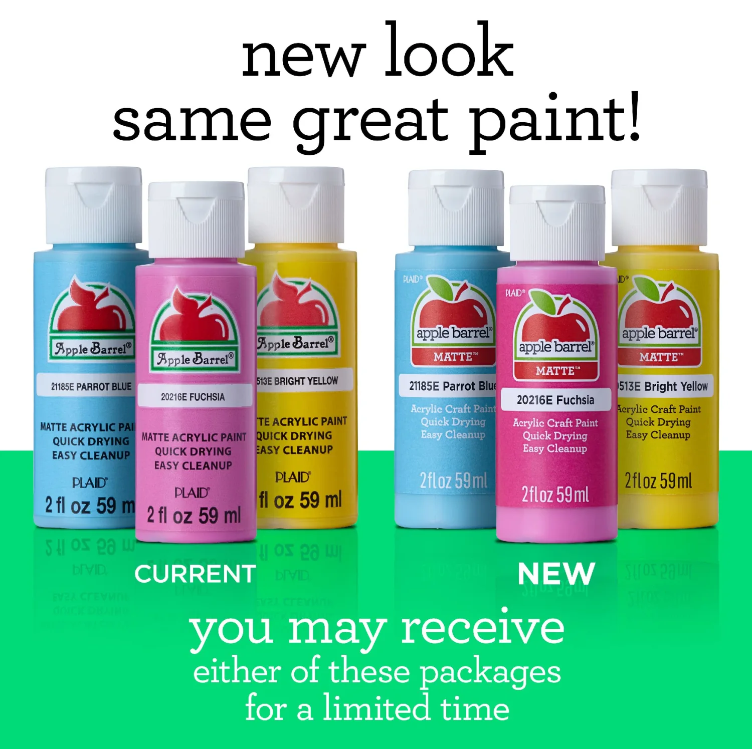 Acrylic Paint, Fuchsia (Pack of 3) 2 oz, 20216EA