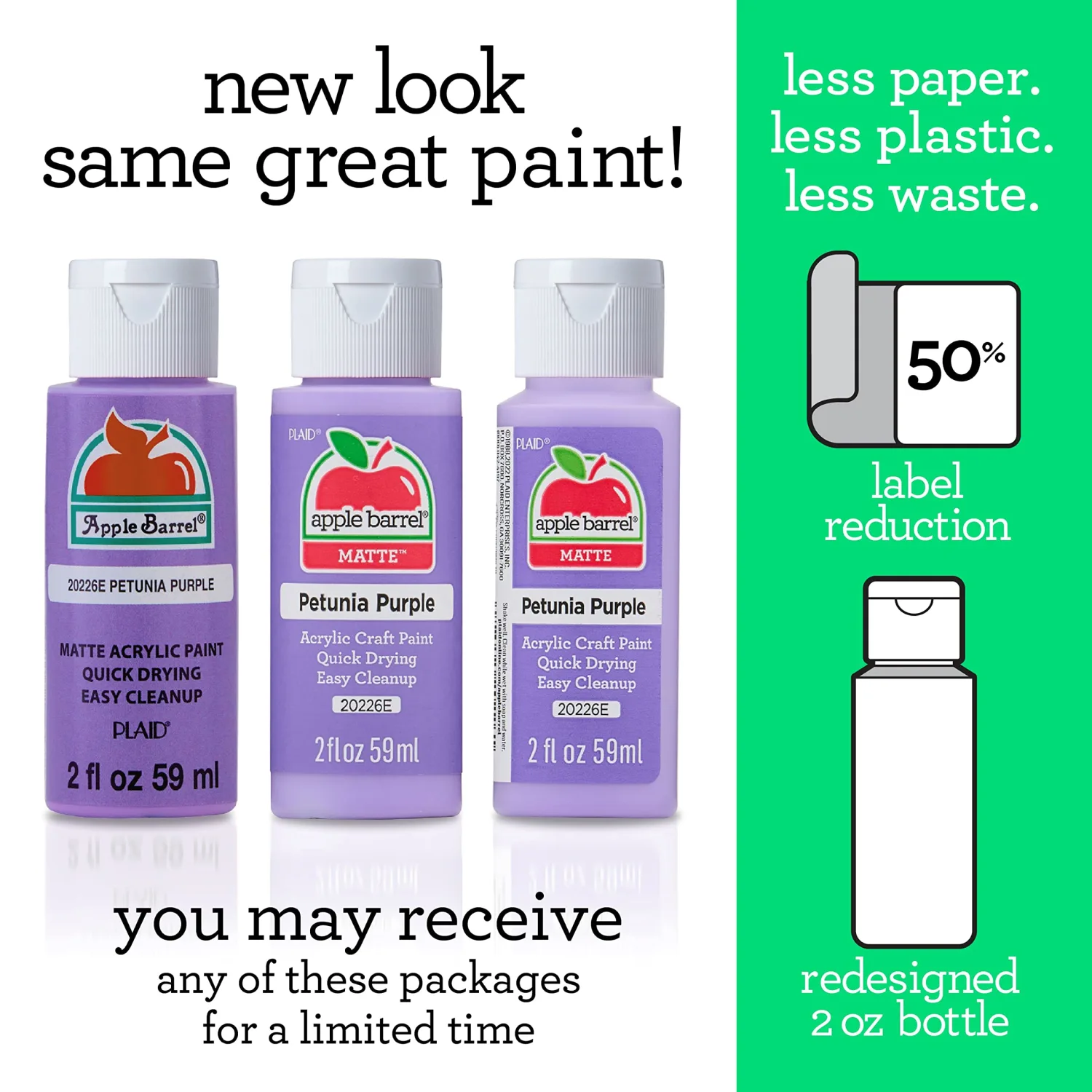 Acrylic Paint in Assorted Colors (2 oz), JA20226, Petunia Purple