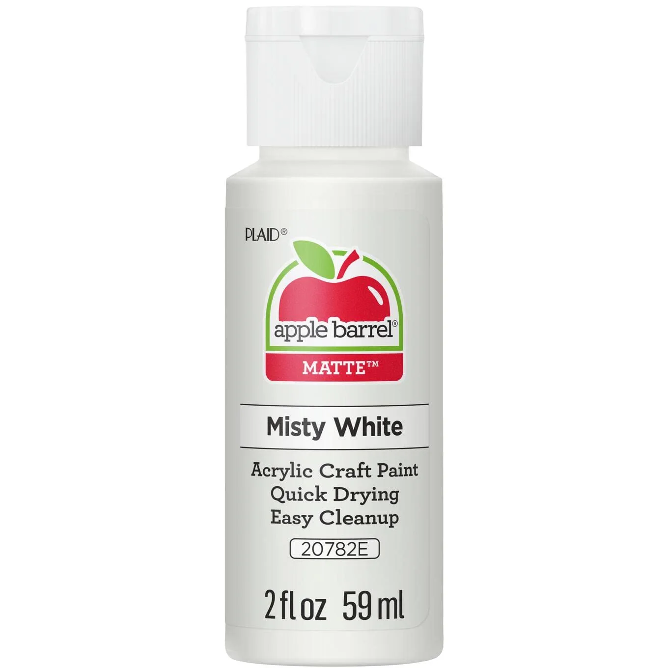 Acrylic Paint in Assorted Colors (2 oz), 20782, Misty White