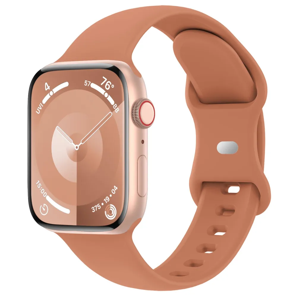 Distore Bands Compatible with Apple Watch 38mm 40mm 41mm 42mm 44mm 45mm 49mm, Soft Silicone Replacement Sport Accessory Strap Wristband for iWatch Series Ultra/Ultra 2 9/8/7/6/5/4/3/2/1 SE Women Men