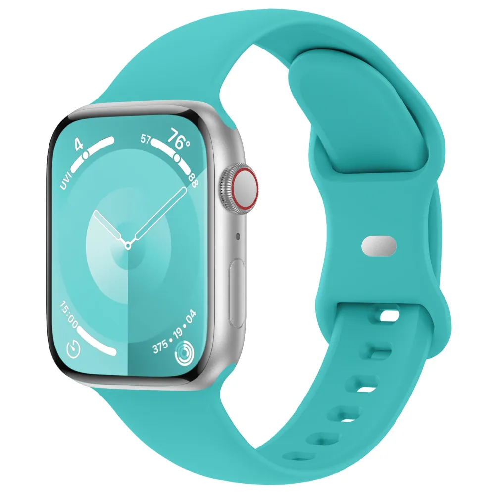 Distore Bands Compatible with Apple Watch 38mm 40mm 41mm 42mm 44mm 45mm 49mm, Soft Silicone Replacement Sport Accessory Strap Wristband for iWatch Series Ultra/Ultra 2 9/8/7/6/5/4/3/2/1 SE Women Men