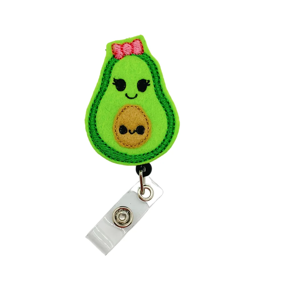 Avocado Mommy Retractable Badge Reel