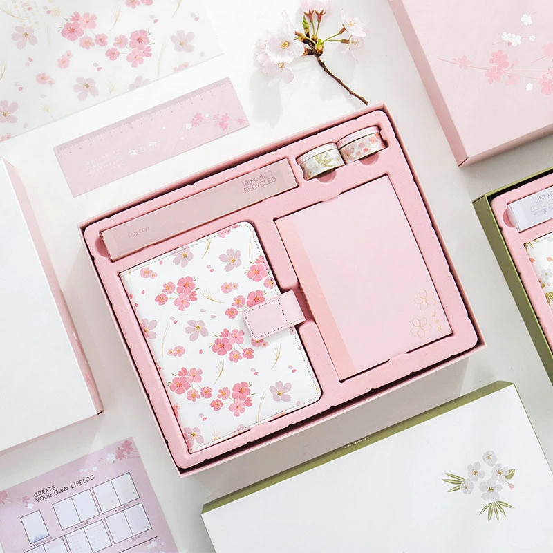 Beautiful Dream Cherry Blossom Series Gift Set Journal Book