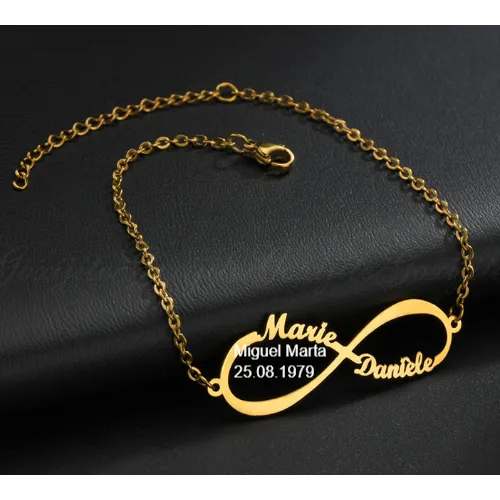 Infinity Name Bracelet